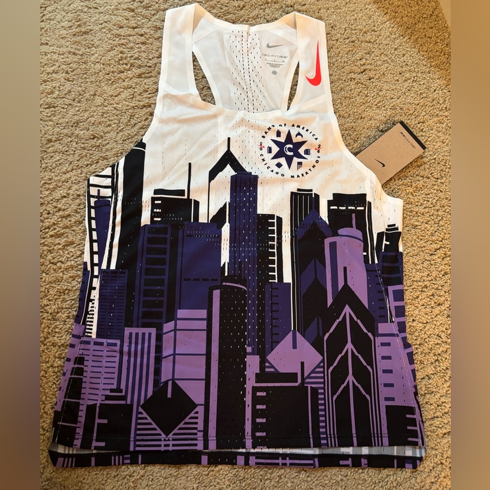 Nike Chicago Marathon Racing Singlet - men’s S